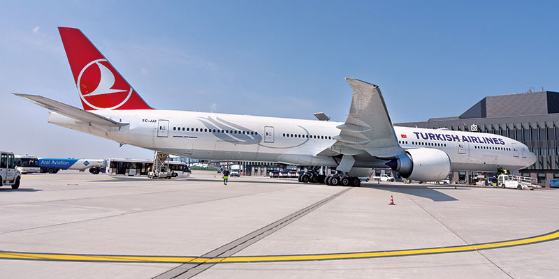 Türkisch Airlines-Airport-Hannover-Fluggesellschaft-weltweit