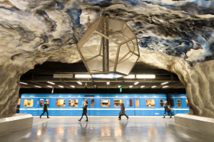 U-Bahn-Station Tekniska Hogskolan, Stockholm