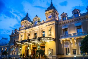 Blick auf einen internationalen Hotspot: die Spielbank von Monte Carlo.